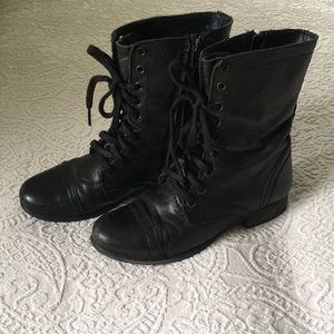 Steve Madden Troopa Combat Boots Size 7